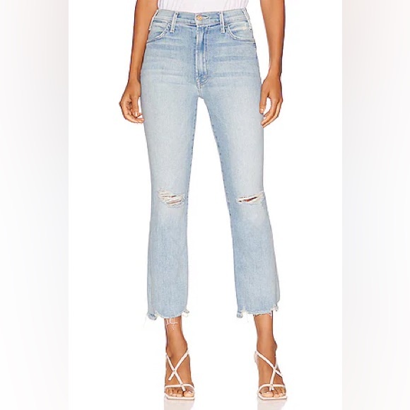 MOTHER Denim - The Hustler Ankle Chew in Petal Plucker
MOTHER